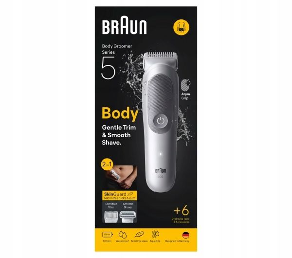 Trymer BRAUN BG5550 biało-szary zdjęcie 2
