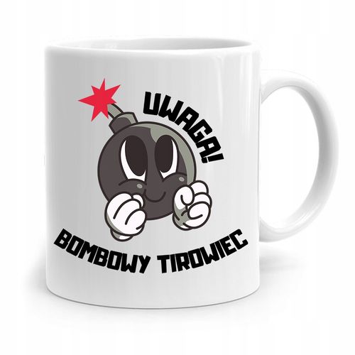 Dla Tirowca Kierowcy Kubek Bombowy Tirowiec Z Nadrukiem Ze Zdjęciem na Arena.pl