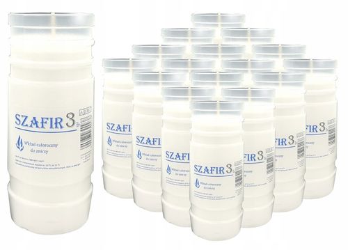 Wkłady do zniczy Parafinowe Szafir3 13,4cm na Arena.pl