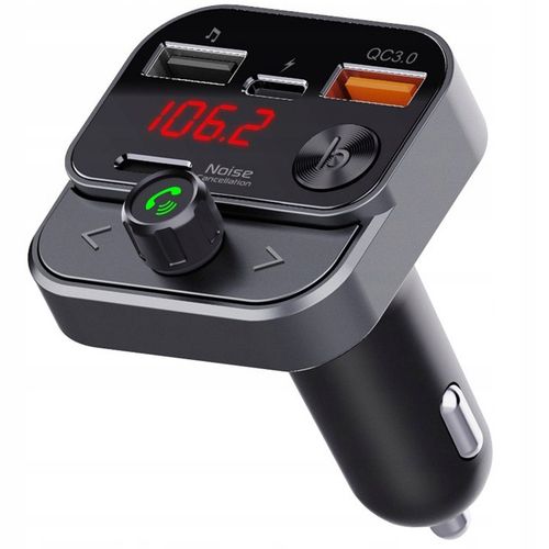 SWISSTEN Transmiter FM Bluetooth USB-A na PENDRIVE SZYBKA ŁADOWARKA USB-C na Arena.pl