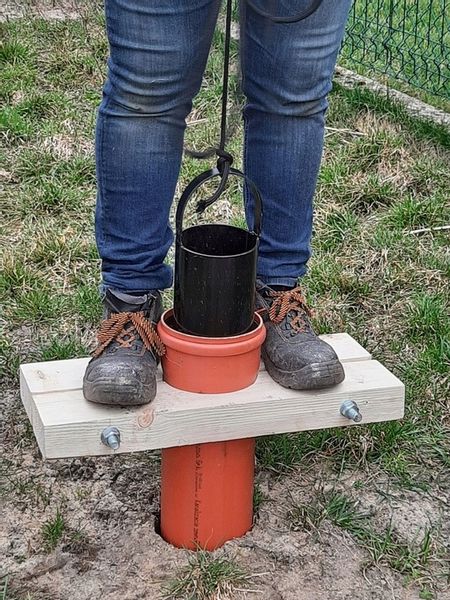 Dyby drewniane 160 mm + szlamówka 133 mm do studni zdjęcie 3