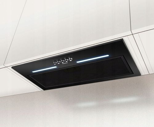 Okap meblowy AMICA OMP6253BG 55cm 128W SlimSize LED czarny na Arena.pl