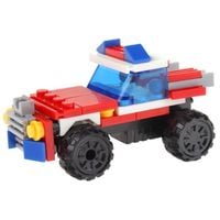 klocki konstrukcyjne 2w1 straż pożarna fire pickup