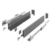 Szuflada AXIS pod piekarnik, L-450, Niska H-69, Antracyt, 40kg