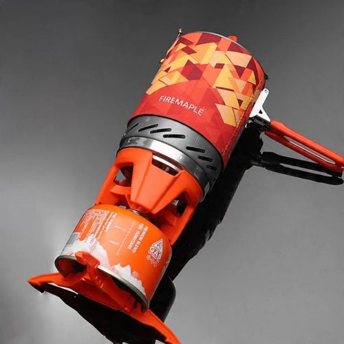 Kuchenka turystyczna Fire-Maple FMS-X2 orange palnik z garnkiem PIEZO na Arena.pl