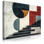 Obraz Do Salonu Schody Okręgi Wzory Geometryczne Abstrakcja 90cm x 60cm