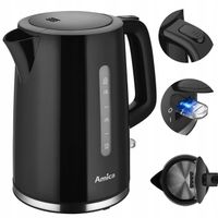 CZAJNIK ELEKTRYCZNY BEZPRZEWODOWY AMICA KF1014 2200W 1,7 STRIX