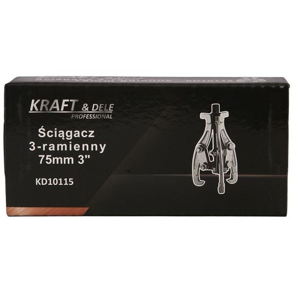 ściągacz 3-ramienny 3" 75mm kd10115 zdjęcie 7
