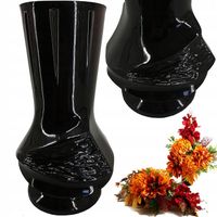 WAZON NAGROBNY NA GRÓB WAZON CMENTRANY NA POMNIK Z ŻYWICY - CZARNY