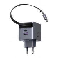 Ugreen Szybka Ładowarka Sieciowa GaN 45W Zwijany Kabel USB-C Do Telefonu