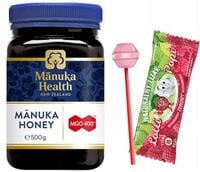 MIÓD MANUKA MGO 400+ 500g Manuka Health + GRATIS