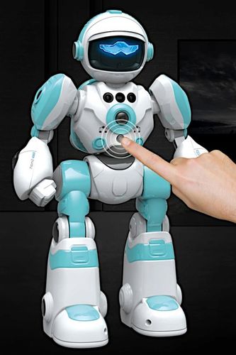 ROBOT INTERAKTYWNY ZDALNIE STEROWANY GESTEM PILOTEM RC PROGRAMOWANY PREZENT na Arena.pl