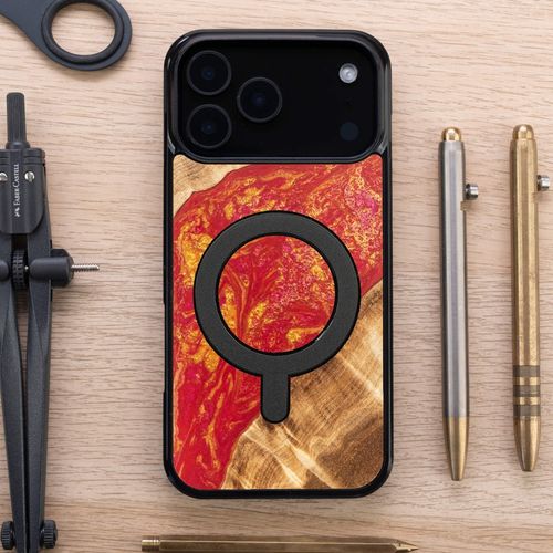etui bewood unique do iphone 17 pro max - neons - paris z magsafe na Arena.pl