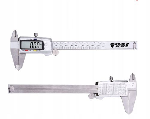 DOKŁADNA Suwmiarka elektroniczna ZE STALI NIERDZEWNEJ cyfrowa 0-150mm na Arena.pl