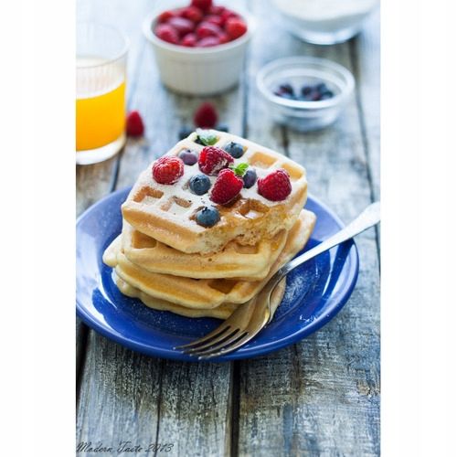 POLSKA Gofrownica Dezal do gofrów 301.5 1300W Biała Gruba Kratka na Arena.pl