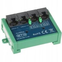 SWITCH POE, EXTENDER STG-SW-POE-4-120 4-PORTOWY STG
