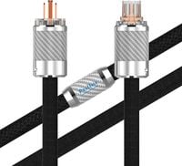 Kabel zasilający Preffair HiFi 10AWG, 1m, dla wzmacniacza, D503CF2R, 3.2MM2