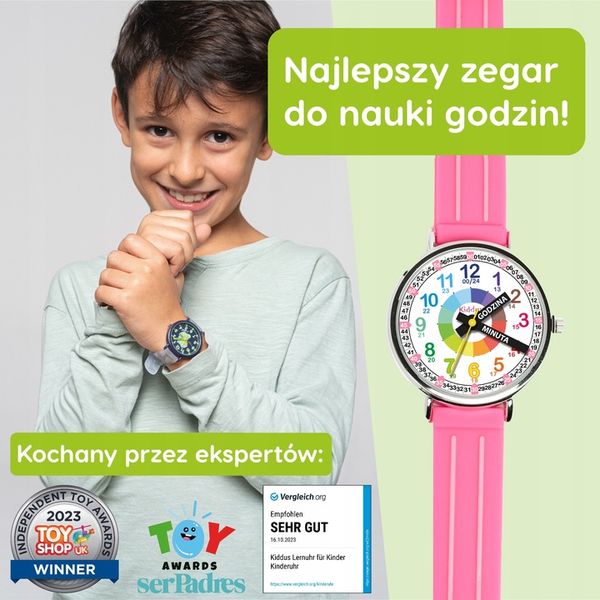 Kiddus Time Teacher Polish Pink zdjęcie 6