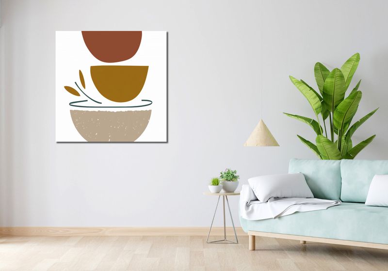 Obraz 90x90cm Spójna Forma zdjęcie 2