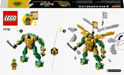 LEGO Ninjago Starcie Lloyda z Mechem EVO 71781 na Arena.pl