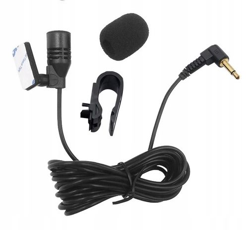 MIKROFON SAMOCHODOWY DO RADIA Z KLIPSEM 2,5 METRA na Arena.pl