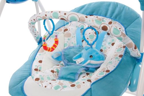 Leżaczek huśtawka - rybka na Arena.pl