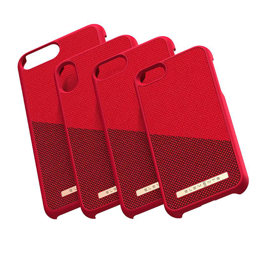 Materiałowe etui do iPhone Xs/X (Red) #0 na Arena.pl