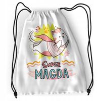 Plecak Sportowy Szkolny Dla Magdy Córki Dziecka Z Nadrukiem Ze Zdjęciem