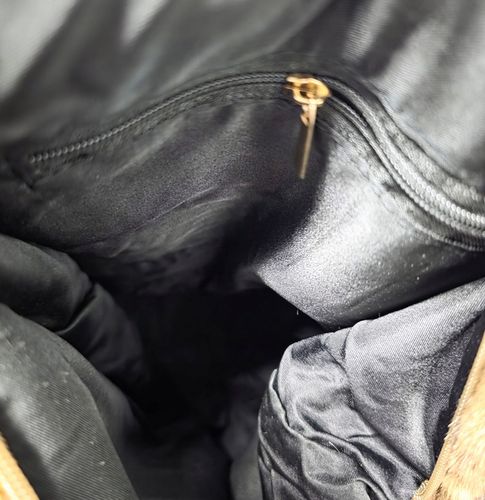 TOREBKA DAMSKA A4 NA RAMIĘ Z FUTERKA WŁOSKA MARKA XY2503 czekoladowa na Arena.pl