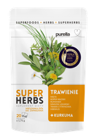 Purella Superfoods Suplement diety Superherbs trawienie 35 g (20 x 1,75 g)