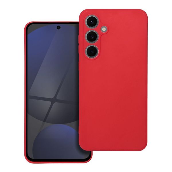 Futerał SOFT do SAMSUNG S24 FE czerwony zdjęcie 1