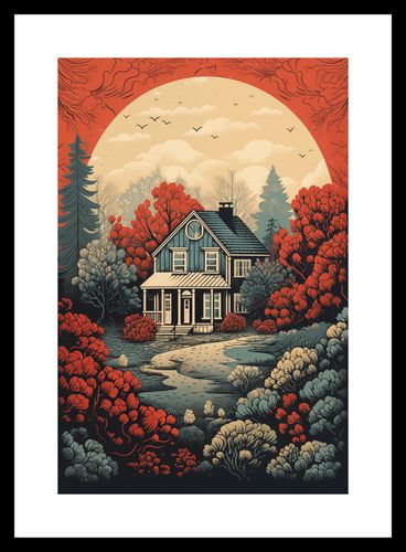Plakat 20x30cm Idylla Rustykalna na Arena.pl