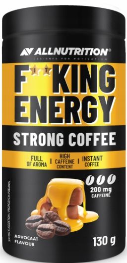 Kawa ALLNUTRITION FITKING ENERGY STRONG COFFEE 200mg KOFEINY advocaat zdjęcie 1