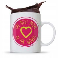 Kubek Prezent Dla Mamy Matki For The Best Mom Z Nadrukiem Ze Zdjęciem