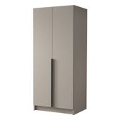 Szafa BONO I 100 cm-pojemna garderoba-KASZMIR+CZARNY