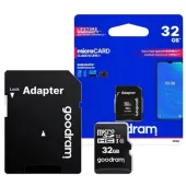 Karta pamięci GOODRAM microSD (microSDHC) 32GB class 10 UHS-I + adapter SD