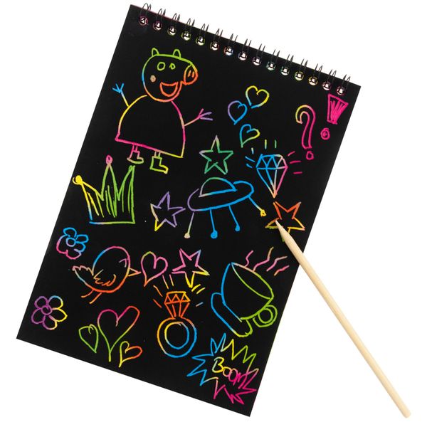 WYDRAPYWANKA ZDRAPYWANKA KOLOROWANKA NOTES A5 zdjęcie 7