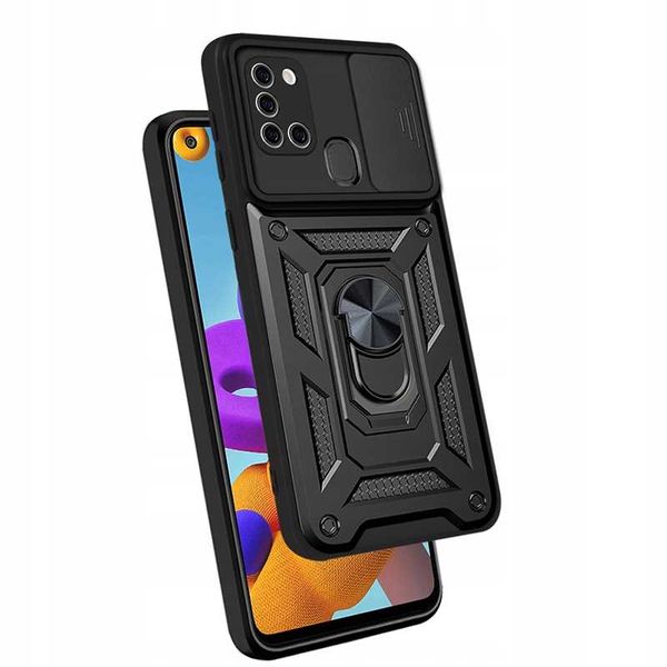Spacecase Camring Galaxy A21S Black zdjęcie 7