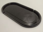 podstawka pod znicz 32cm czarna