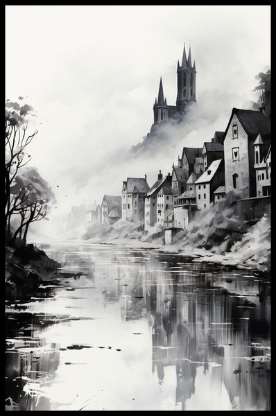 Plakat 56,6x86,4cm Mglisty Refleks zdjęcie 2