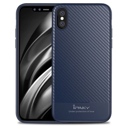 IPAKY CARBON FIBER IPHONE X / IPHONE XS NIEBIESKI na Arena.pl