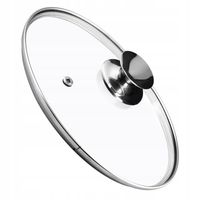 Pokrywka Szklana 30cm Pokrywa Do Patelni Garnka