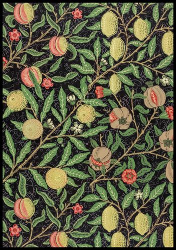 Plakat 70x100cm Fruit Pattern, William Morris Vintage do Salonu na Arena.pl
