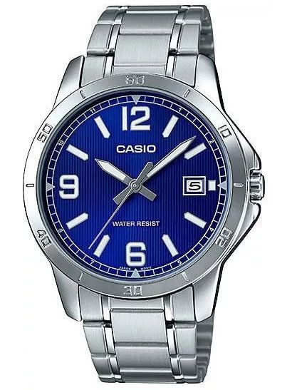 ZEGAREK MĘSKI CASIO MTP-V004D-2B (zd047g) + BOX zdjęcie 1