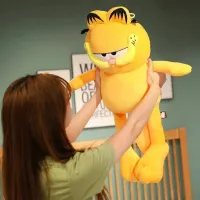 DUŻY GARFIELD PODUSZKA MASKOTKA PLUSZOWA PLUSZAK ZAGŁÓWEK MISIEK MIŚ60cm
