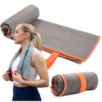 METEOR Ręcznik Szybkoschnący Sportowy Na Siłownię 130x80 cm + Zawieszka