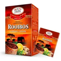 MALWA HERBATA CZERWONA 20TB ROOIBOS IMBIR Z CYTRYNĄ