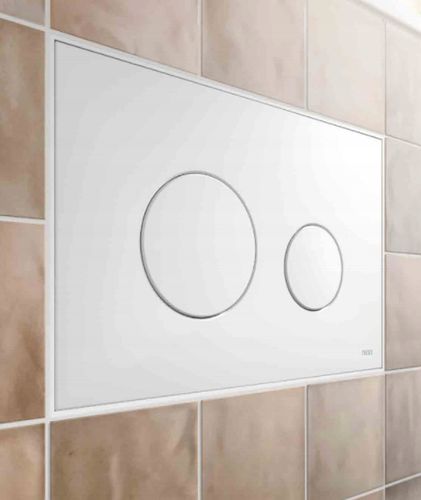 Przycisk spłukujący do WC Tece Loop biały połysk 9240920 na Arena.pl