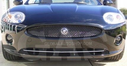 Jaguar XK Type - Chromowane Listwy Grill Chrom Atrapy Zderzaka Tuning zdjęcie 1