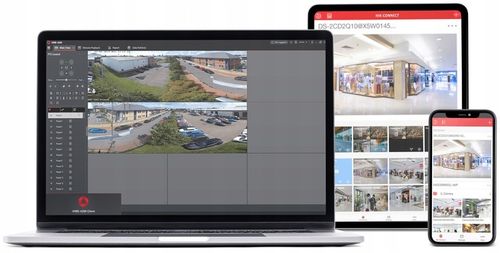 Zestaw Monitoringu 8MPx Hikvision Acusense 2x DS-2CD2346G2P-ISU/SL Panorama na Arena.pl